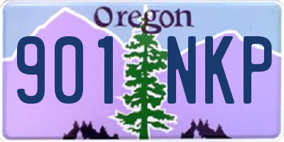 OR license plate 901NKP