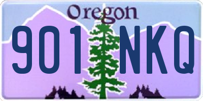 OR license plate 901NKQ