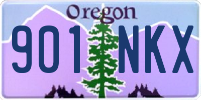 OR license plate 901NKX