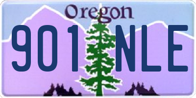 OR license plate 901NLE