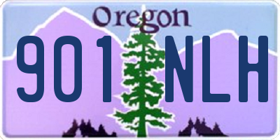 OR license plate 901NLH