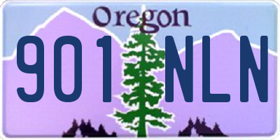 OR license plate 901NLN