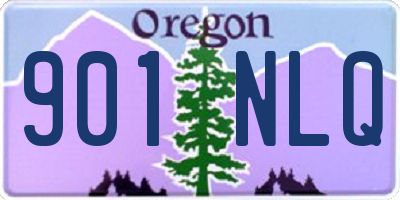OR license plate 901NLQ