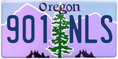 OR license plate 901NLS