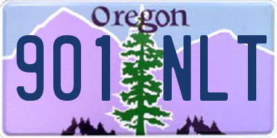 OR license plate 901NLT