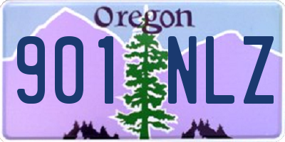 OR license plate 901NLZ