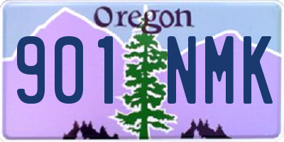 OR license plate 901NMK