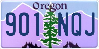 OR license plate 901NQJ