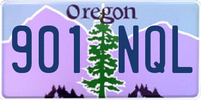 OR license plate 901NQL