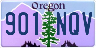OR license plate 901NQV