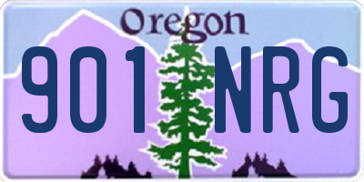 OR license plate 901NRG