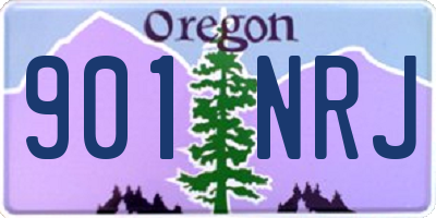 OR license plate 901NRJ