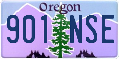 OR license plate 901NSE
