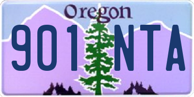 OR license plate 901NTA