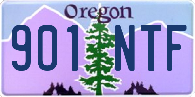 OR license plate 901NTF