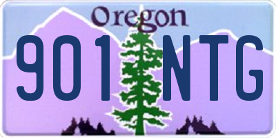 OR license plate 901NTG
