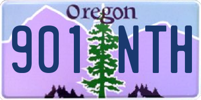 OR license plate 901NTH