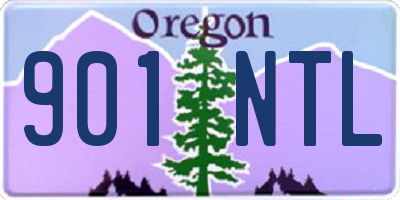 OR license plate 901NTL