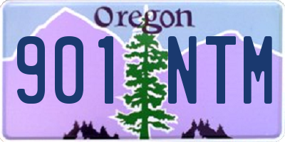 OR license plate 901NTM