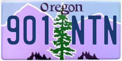 OR license plate 901NTN