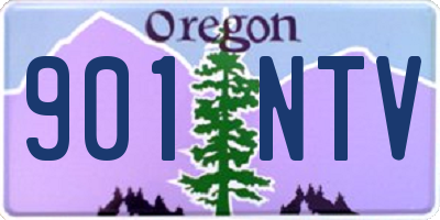 OR license plate 901NTV