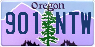 OR license plate 901NTW