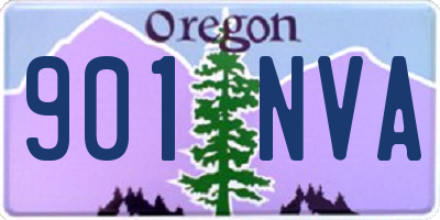 OR license plate 901NVA