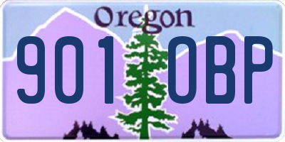 OR license plate 901OBP