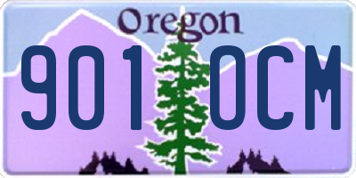OR license plate 901OCM