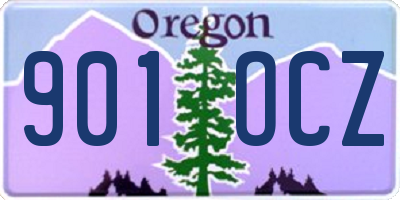 OR license plate 901OCZ