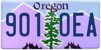 OR license plate 901OEA