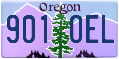 OR license plate 901OEL