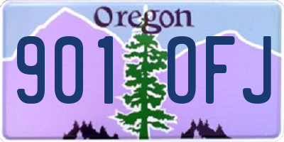 OR license plate 901OFJ