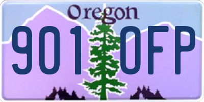 OR license plate 901OFP