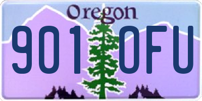 OR license plate 901OFU