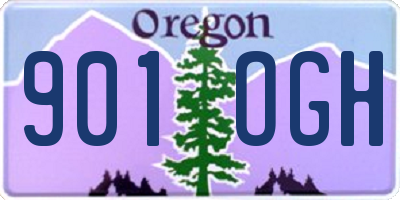 OR license plate 901OGH