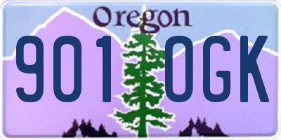 OR license plate 901OGK