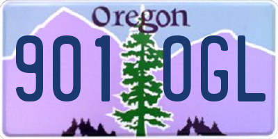 OR license plate 901OGL