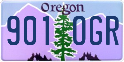 OR license plate 901OGR
