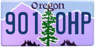 OR license plate 901OHP