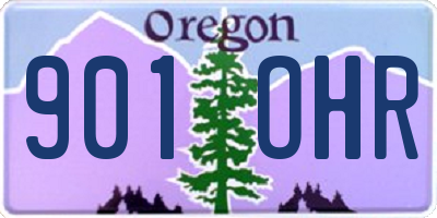 OR license plate 901OHR