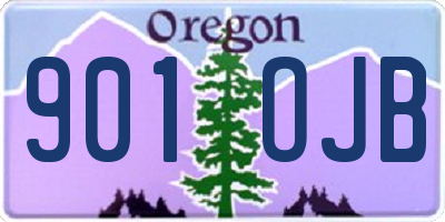 OR license plate 901OJB