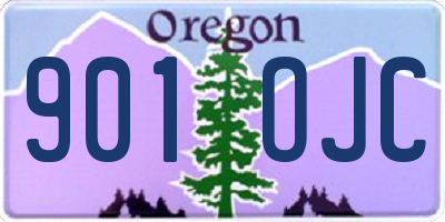 OR license plate 901OJC