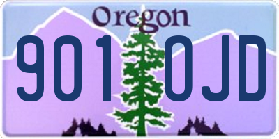 OR license plate 901OJD