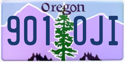 OR license plate 901OJI