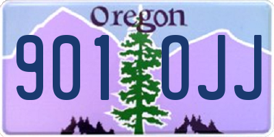 OR license plate 901OJJ