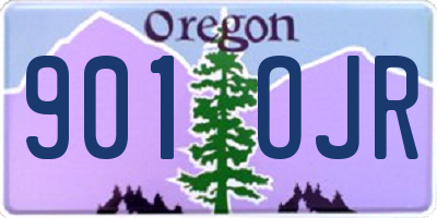 OR license plate 901OJR