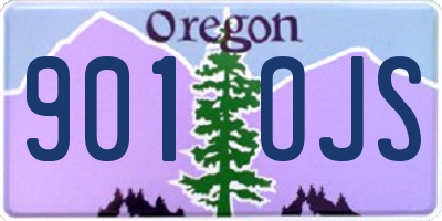 OR license plate 901OJS