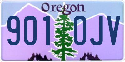 OR license plate 901OJV