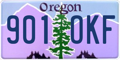 OR license plate 901OKF